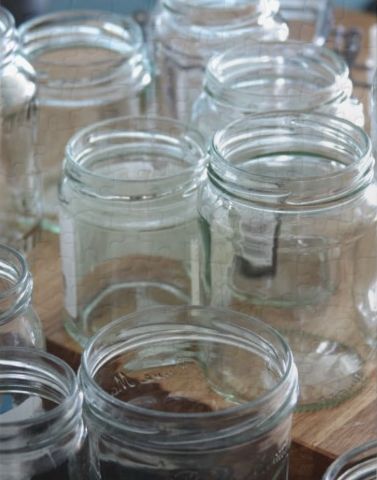 Empty jars